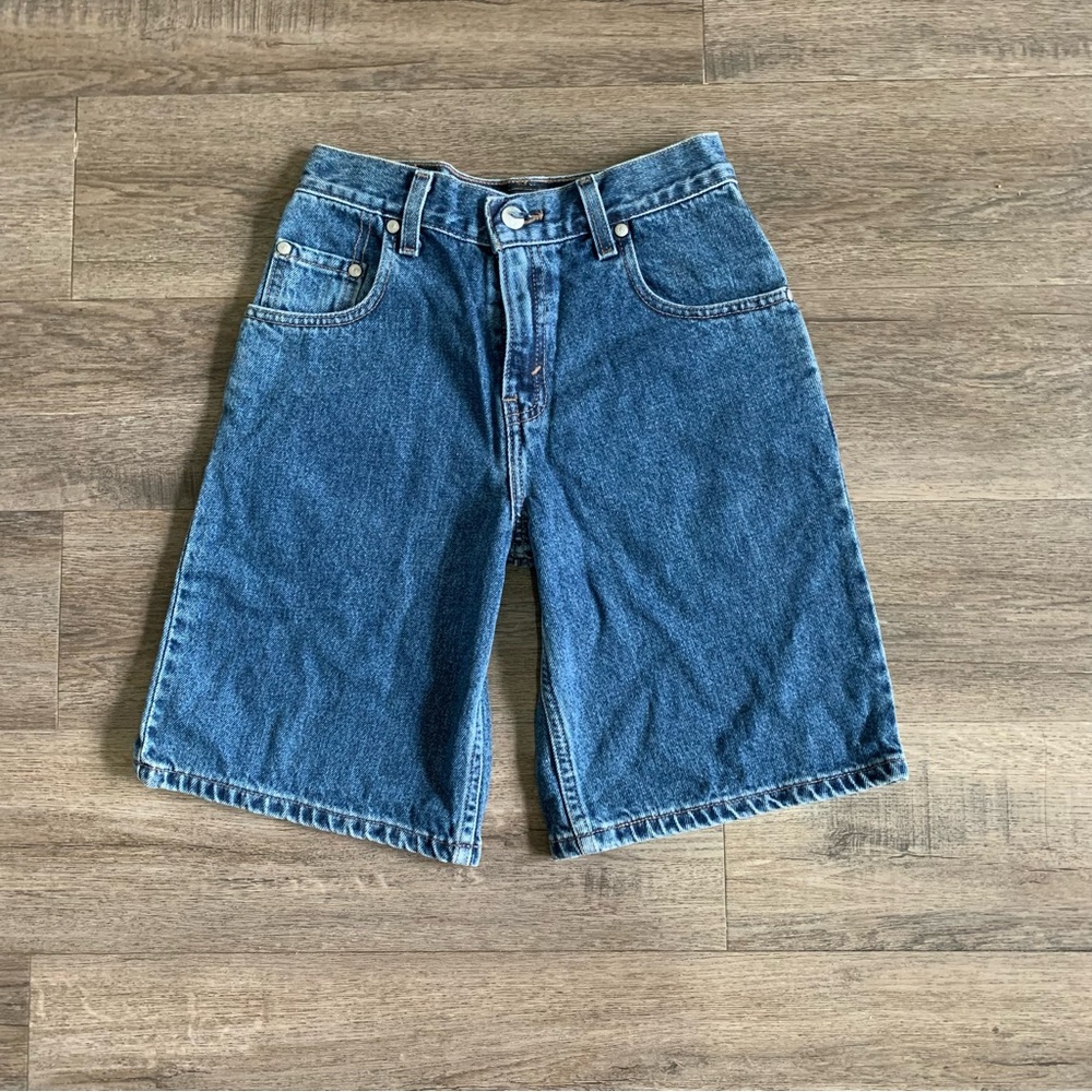 Vtg Levis Silvertab Silver Tabs Jean Shorts Women’s Sz 8 Baggy Loose 90s